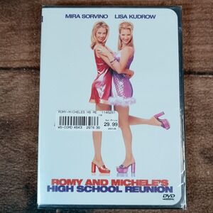 Touchstone Romy and Michele's High School Reunion DVD N/A White New Sealed 90s